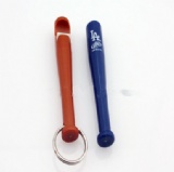 Baseball Bat Bottle Opener Keychain